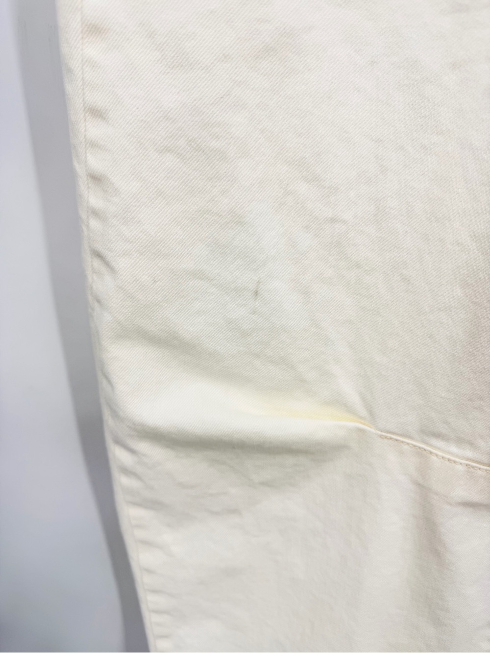 Nili Lotan Shon Jeans Cotton Cream Size 31 - Picture 13 of 14